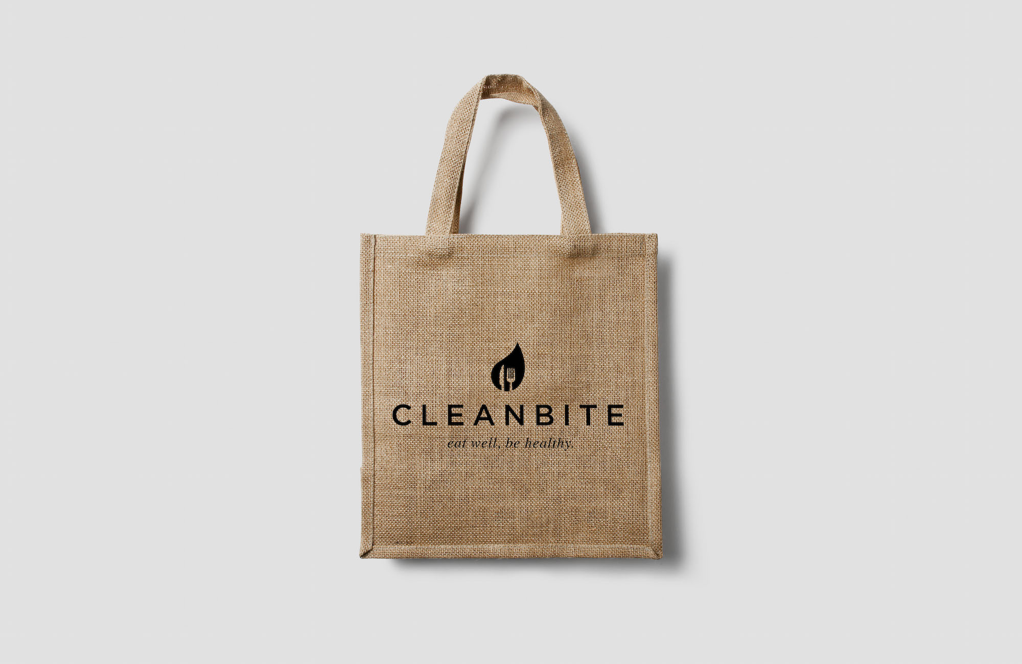 Cleanbite tote bag design Cardiff