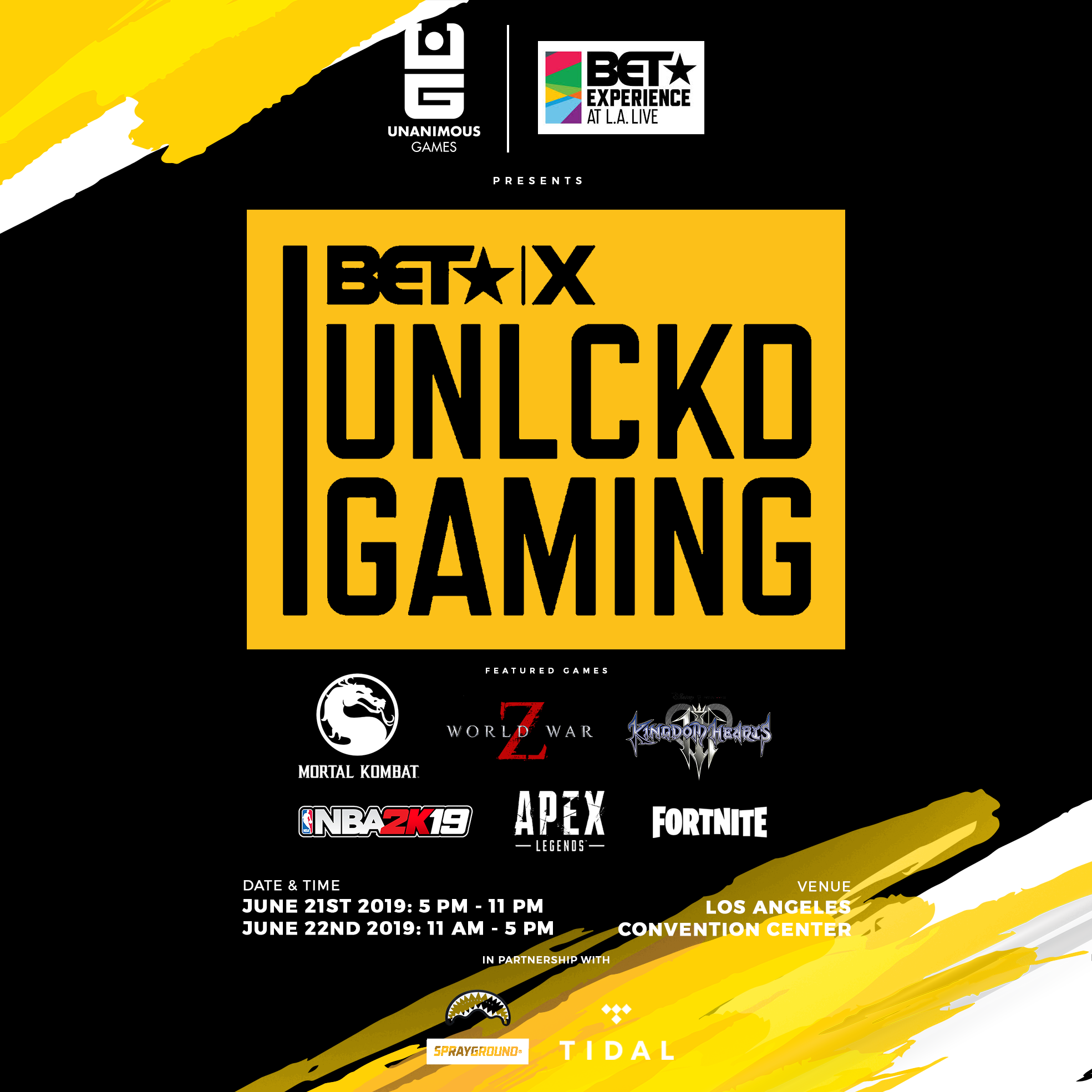 BET x Unanimous games