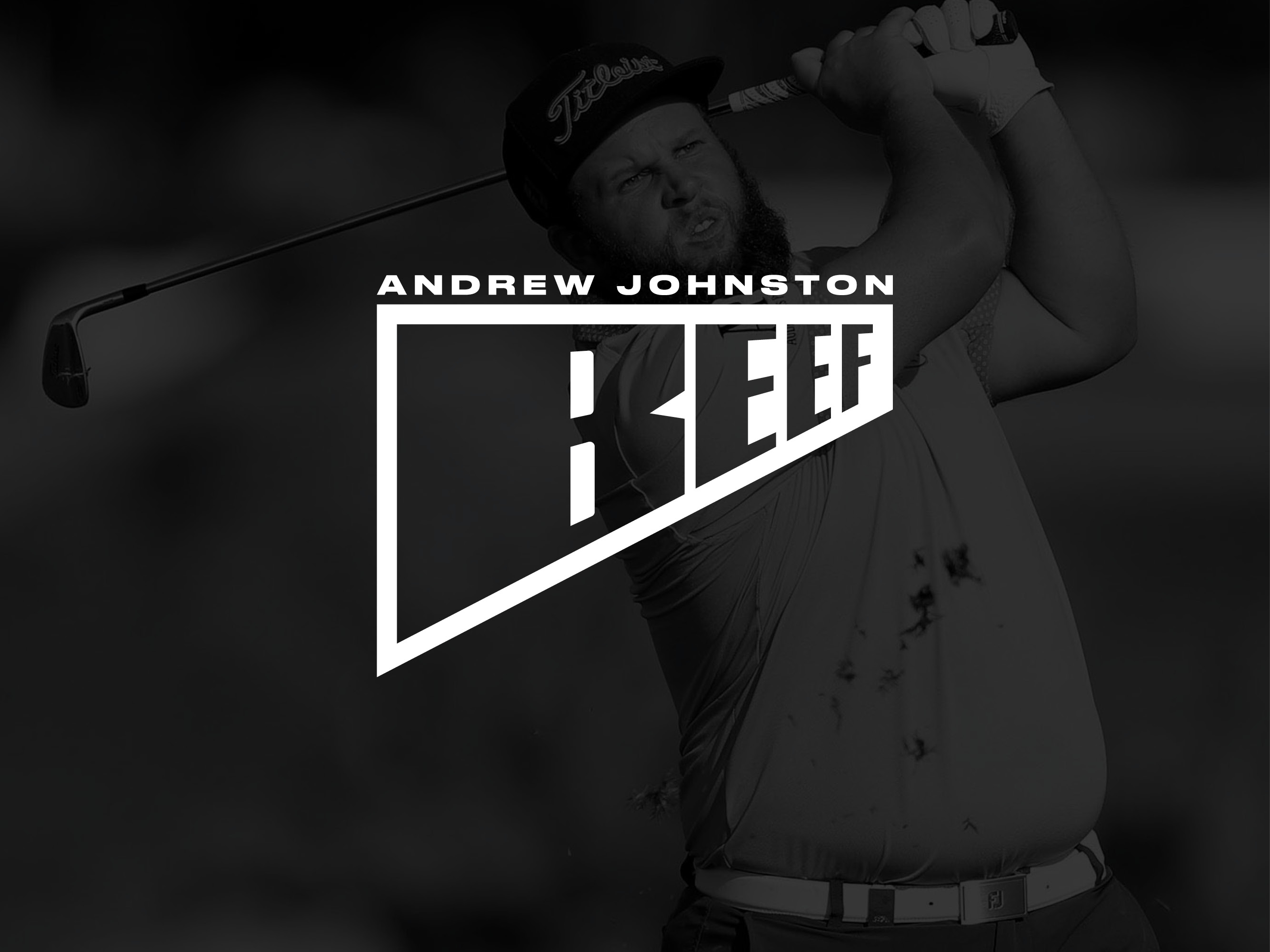 Andrew 'Beef' Johnston PGA tour golfer logo design